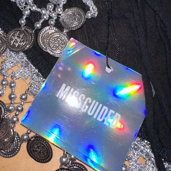 Missguided strapless fringe top - Picture 4 of 4